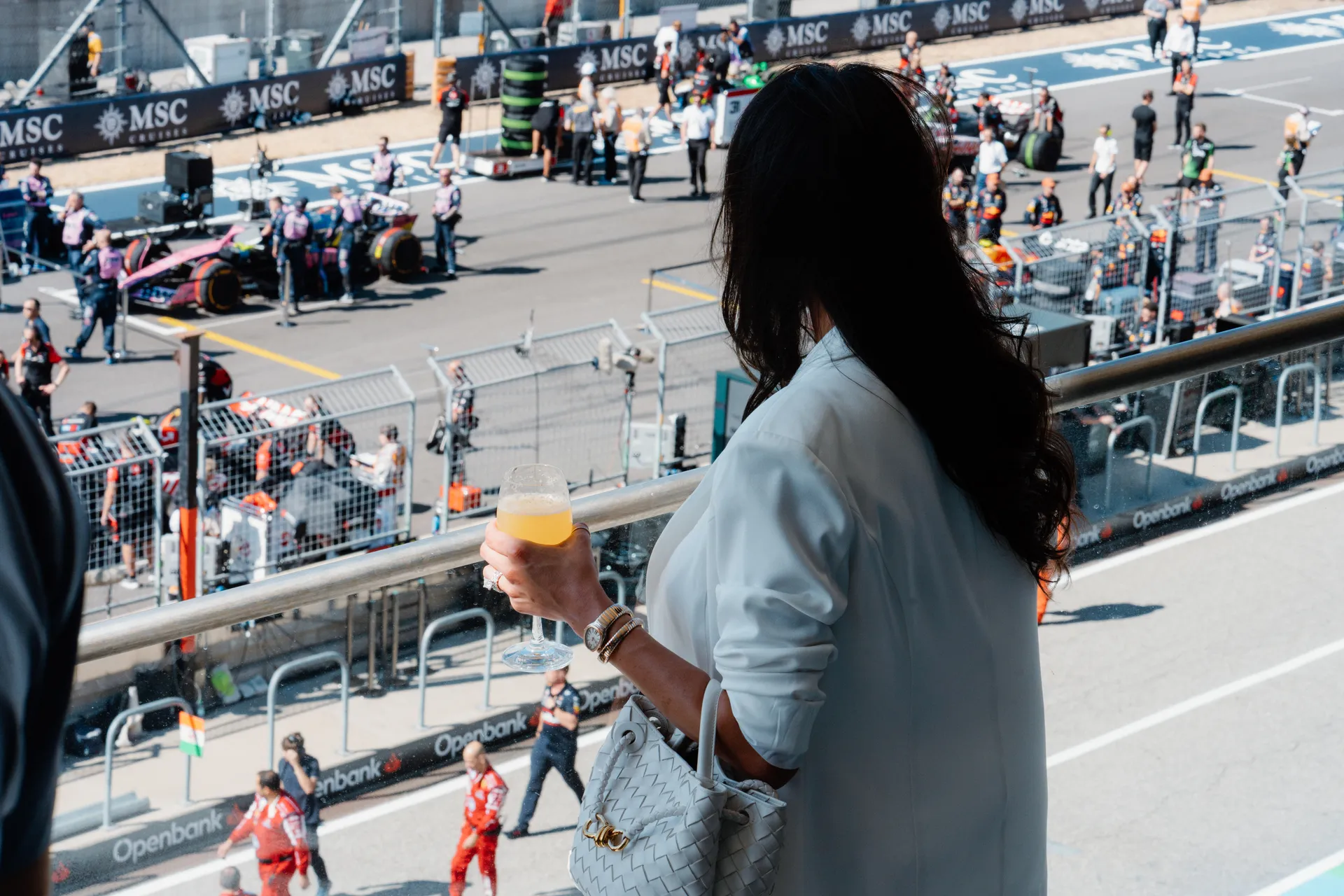 F1 Paddock Club viewing terrace at Circuit of The Americas